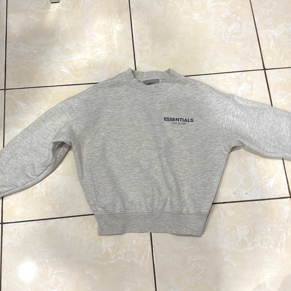 Grey Essentials Crewneck